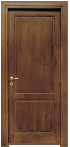 Porta in legno massello - Porta in castagno tinto noce